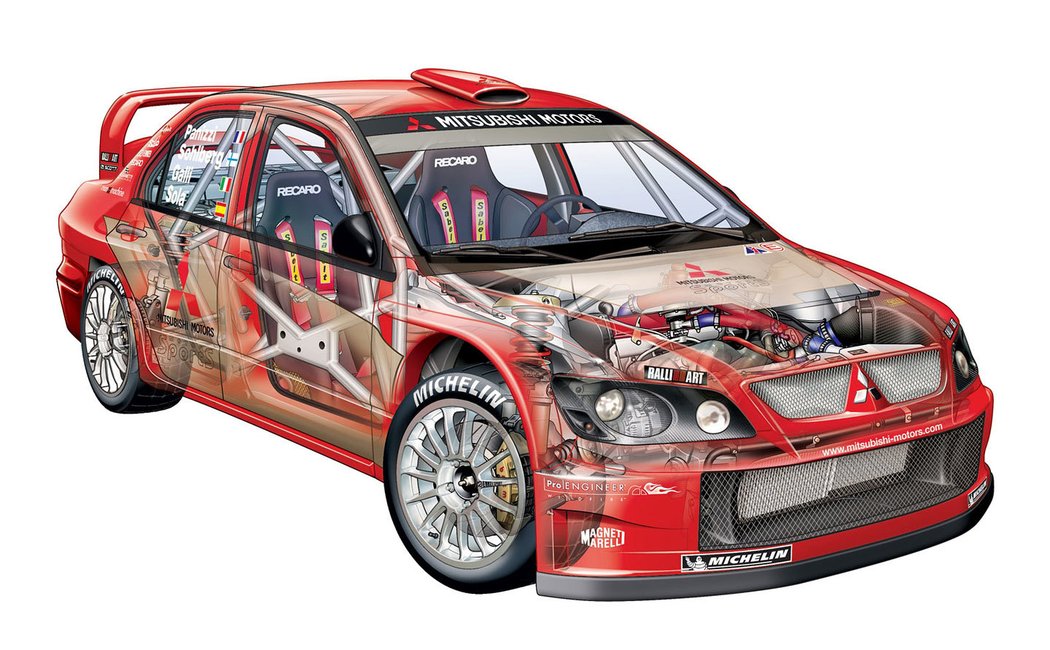 Mitsubishi Lancer WRC04 (2004)