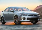 Mitsubishi Lancer 2016: Facelift pro USA a konec verze Ralliart