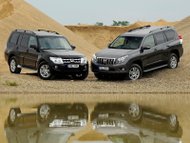 Mitsubishi Pajero 3.2 DI-D vs. Toyota Land Cruiser 3.0 D-4D