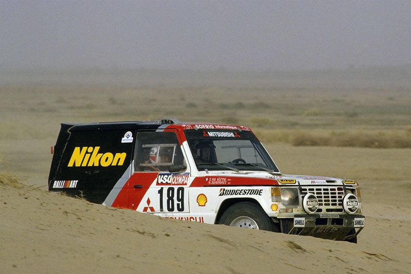 Mitsubishi Pajero Rally Car