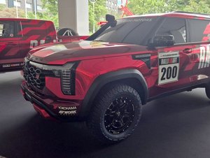 Nové Mitsubishi Pajero se ukázalo v rallyové verzi. Jak to bude s výrobou?