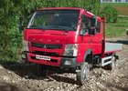 Mitsubishi Fuso Canter 4x4: Novinka s pohonem všech kol 