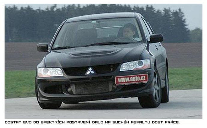 mitsubishi sportovni testy