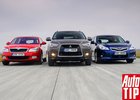 Srovnávací test LPG: Subaru Legacy Kombi vs. Mitsubishi ASX vs. Škoda Octavia Combi