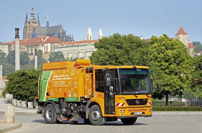 Econic s pohonem na zemní plyn pomáhá udržovat vzduch ve městech na příznivé úrovni