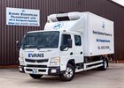 Fuso Canter zaujme praktickou úpravou pro Evans European Transport