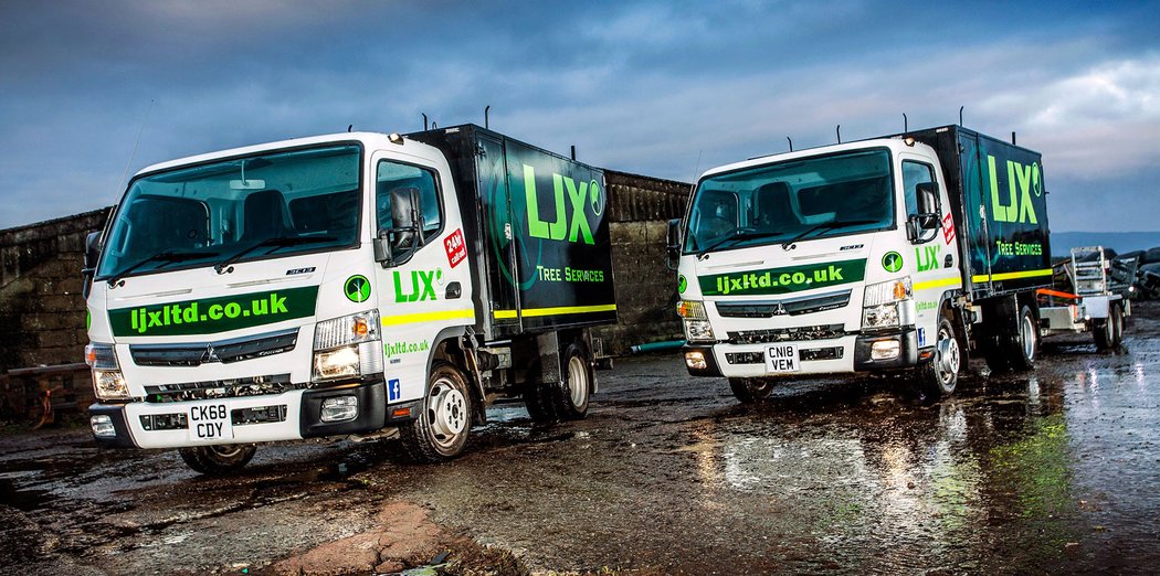 Fuso Canter LJX Tree Services