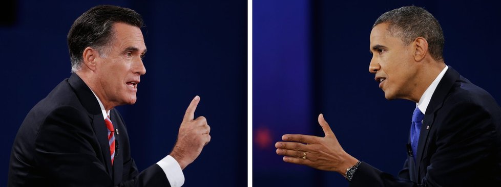 Televizní debatu podle diváků vyhrál Obama