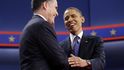 Mitt Romney se v roce 2012 střetnul ve velmi vyrovnané televizní diskuzi s Barackem Obamou.