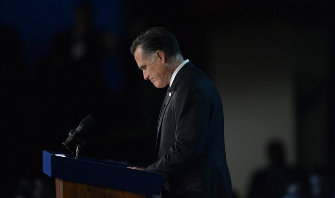 Mitt Romney uznal porážku v prezidentským volbám
