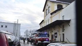 V Mladé Boleslavi vypukl požár v areálu bývalého pivovaru.