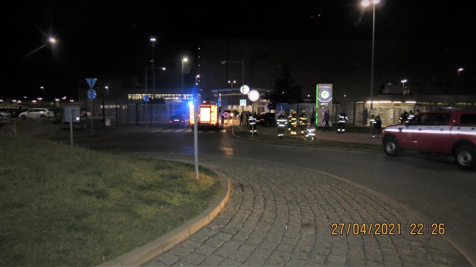 Otřesná nehoda u areálu Škody Auto