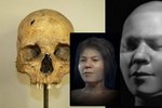 Vědci vymodelovali tvář dívky podle lebky nalezené v Mladečských jeskyních.