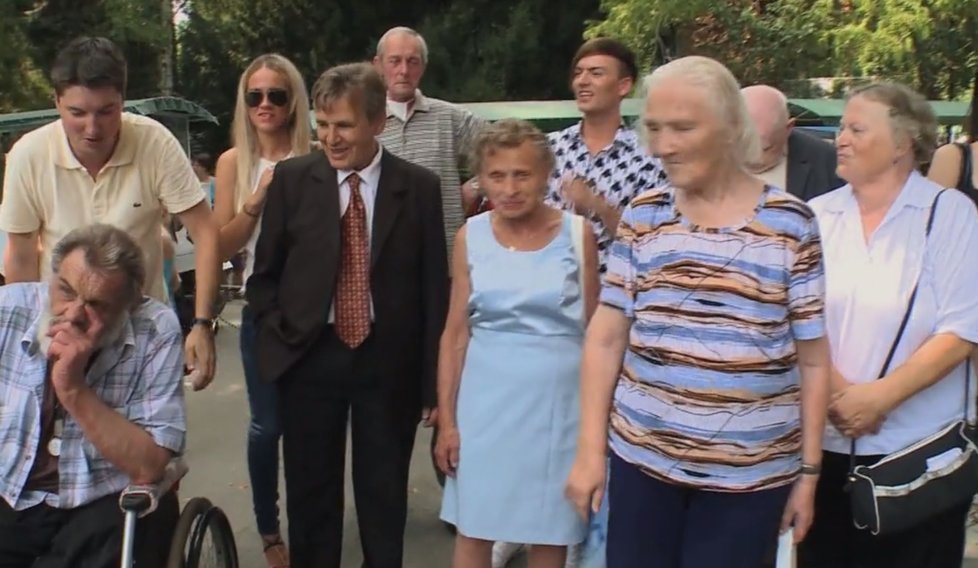 Zlatá mládež v Heřmanově Městci v domově důchodců