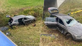 V bahnitém potůčku na Mladoboleslavsku byli v autě nalezeni dva muži: Záchranářům tvrdili, že řídí člun!