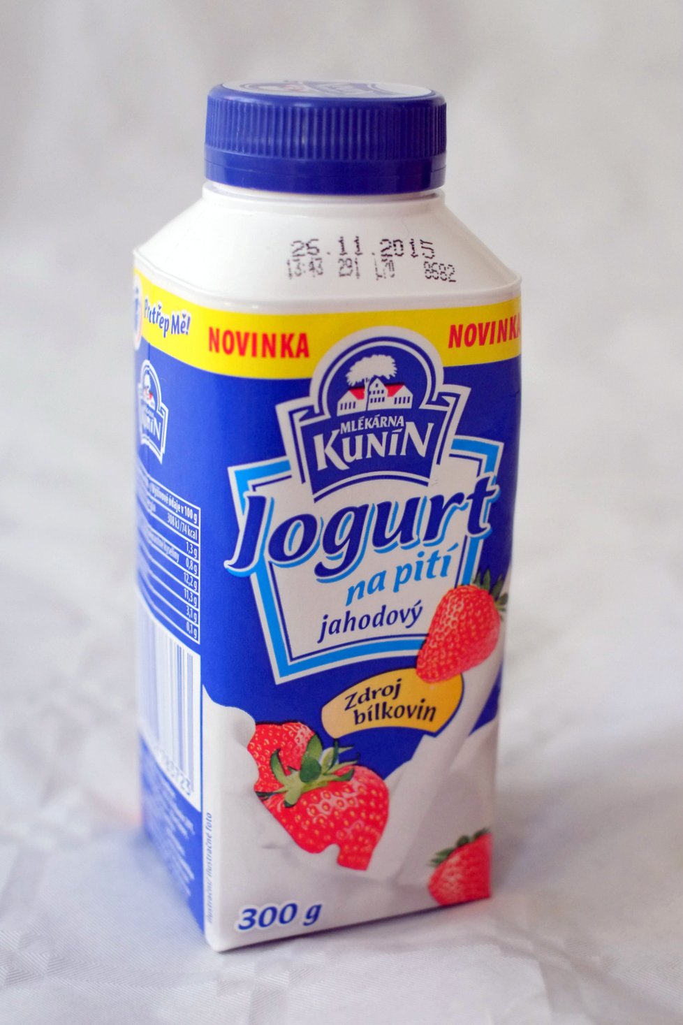 Kunín jogurt na pití jahodový