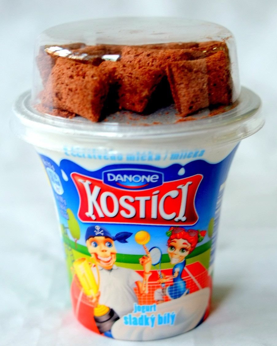 Jogurt Kostíci obsahoval nejvíce cukru.