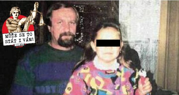 Pan M. s dcerou na Vánoce 1992. Matka i s dcerou od něj odešli pár měsíců poté. Pan M. s dcerou na Vánoce 1992. Matka i s dcerou od něj odešli pár měsíců poté.