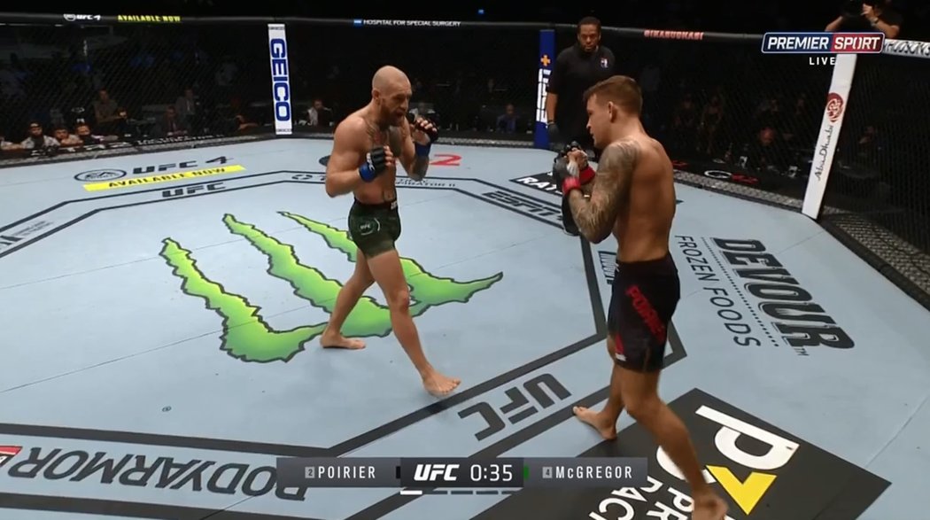 UFC 257: hlavní zápas Dustin Poirier vs. Conor McGregor