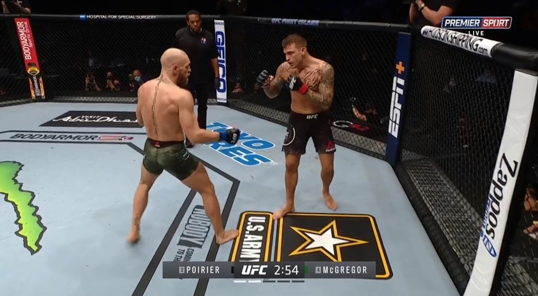 Dustin Poirier porazil Conora McGregora TKO ve 2. kole