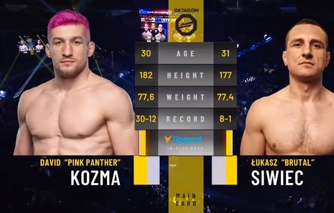 David Kozma vs. Lukasz Siwiec (Pol.)