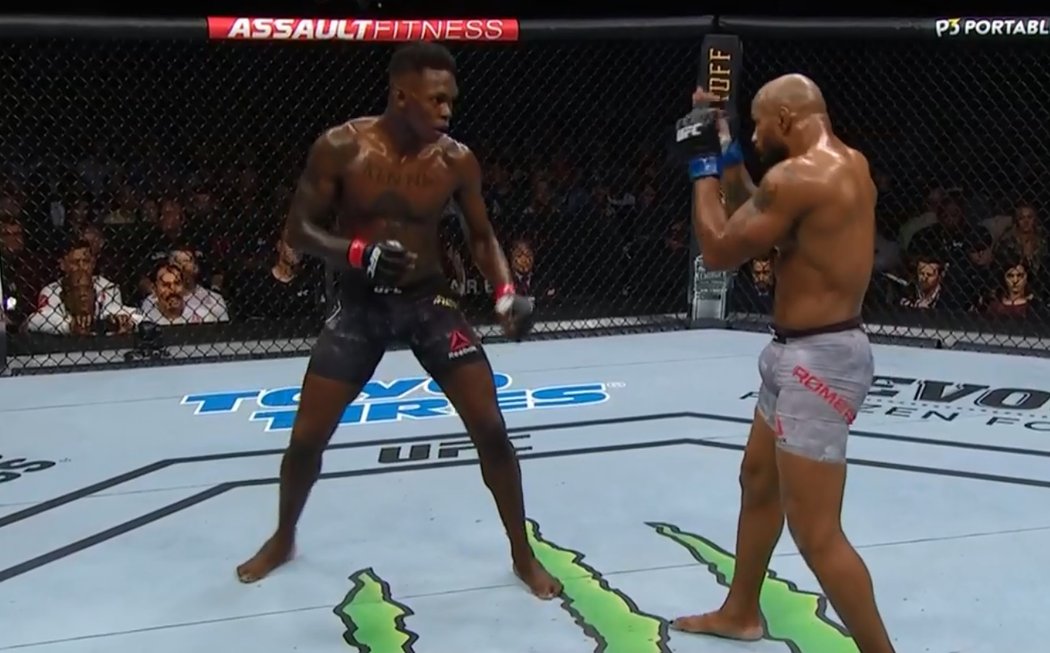 Hlavní zápas turnaje UFC 248: Israel Adesanya vs. Yoel Romero