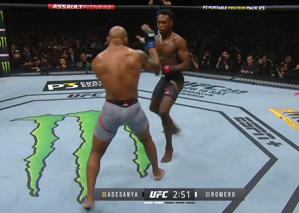 Hlavní zápas turnaje UFC 248: Israel Adesanya vs. Yoel Romero