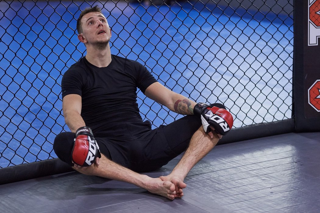 Je to dřina! Jakub Štáfek se při trénincích MMA rozhodně nešetří