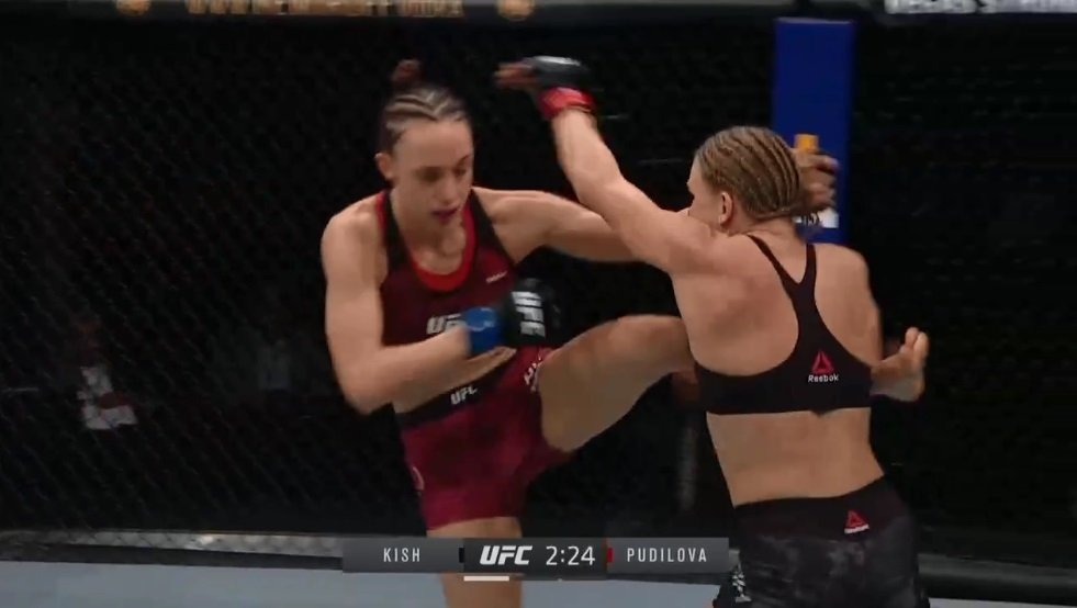 Lucie Pudilová vs. Justine Kish na UFC FIGHT NIGHT 166