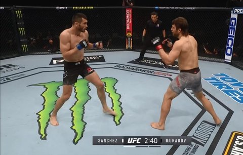 UFC 257: zápas Machmud Muradov vs. Andrew Sanchez