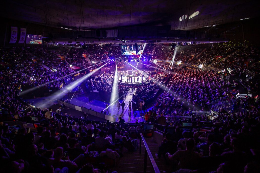 Oktagon MMA téměř zaplnil mnichovskou halu Auto Dome pro  bezmála sedm tisíc diváků