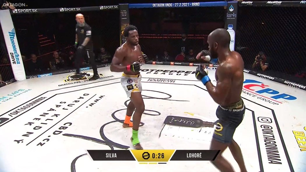 Oktagon 21, brazilsko-francouzský duel Leandro Silva vs. Alex Lohoré