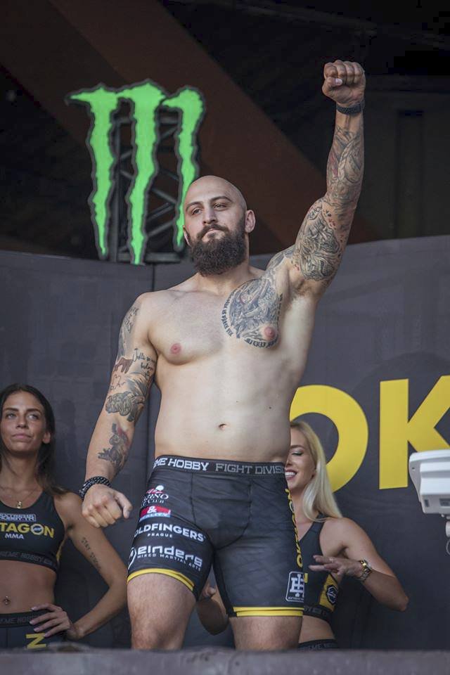 MMA zápasník Michal Martínek