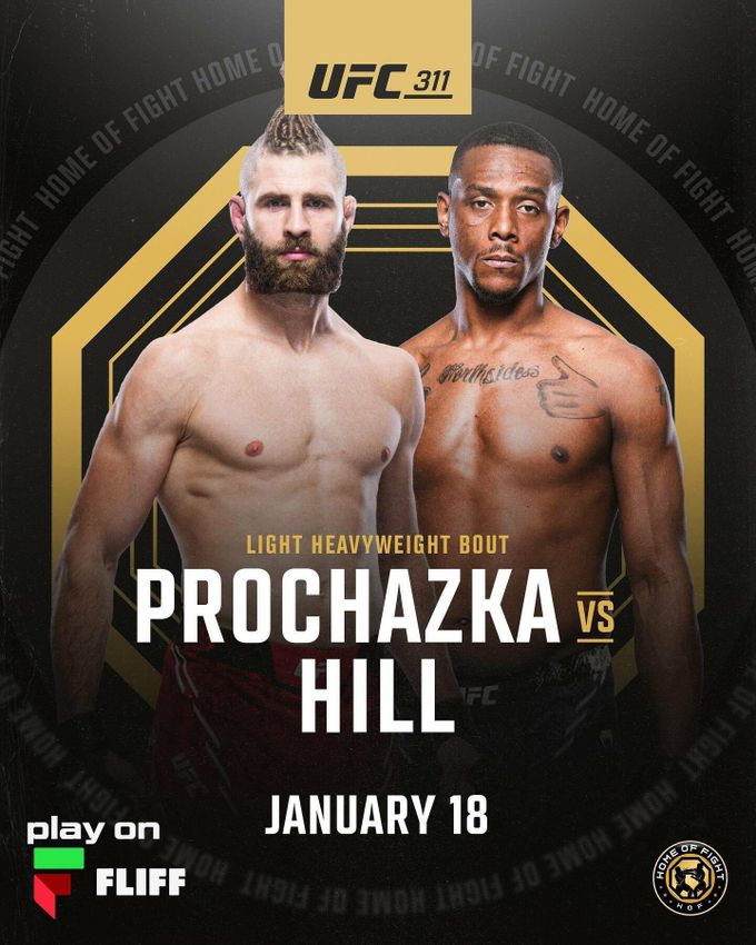 Procházka vs. Hill v TV: kde sledovat UFC 311 živě? Procházka vs. Hill v TV: kde sledovat UFC 311 živě?