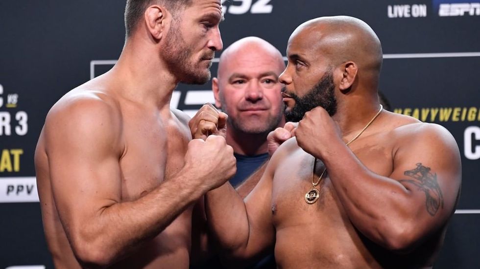 Stipe Miocic a Daniel Cormier tváří v tvář před třetí společnou bitvou