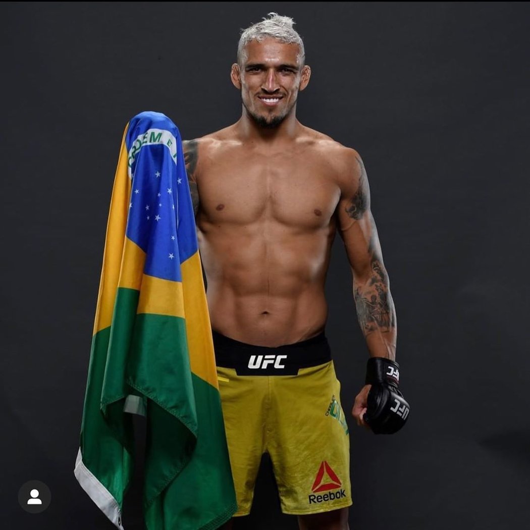 Brazilský MMA bojovník Charles Oliveira