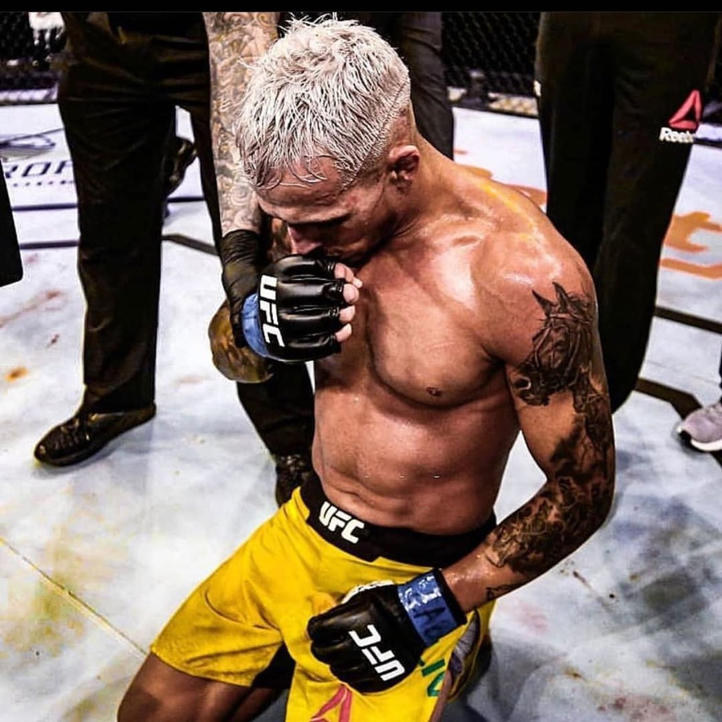 Brazilský MMA bojovník Charles Oliveira