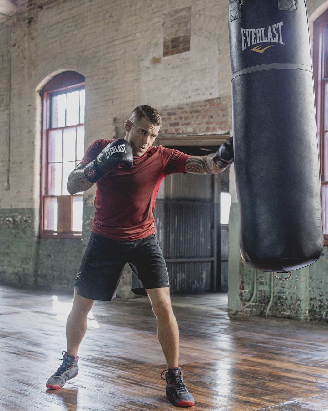 Americký MMA bojovník Dustin Poirier