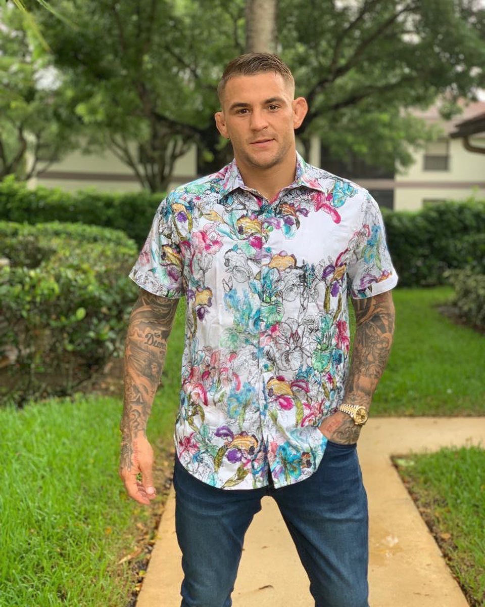 Americký MMA bojovník Dustin Poirier