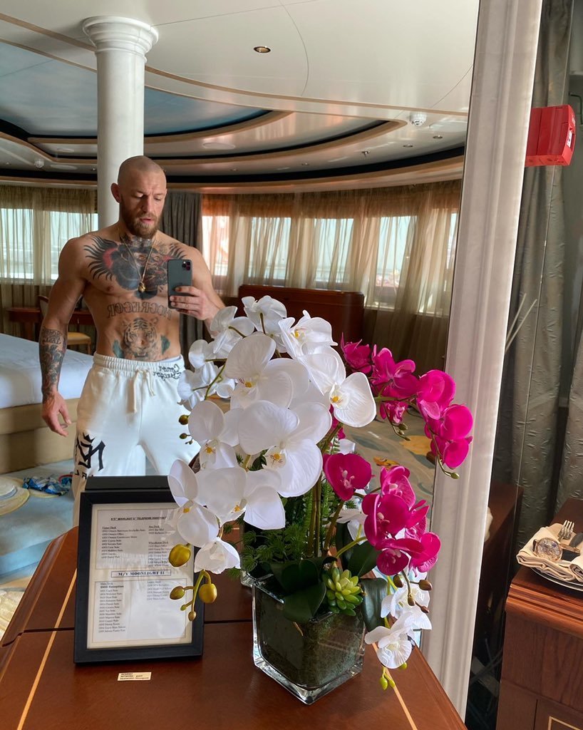 Conor McGregor se chystá na souboj na luxusní jachtě