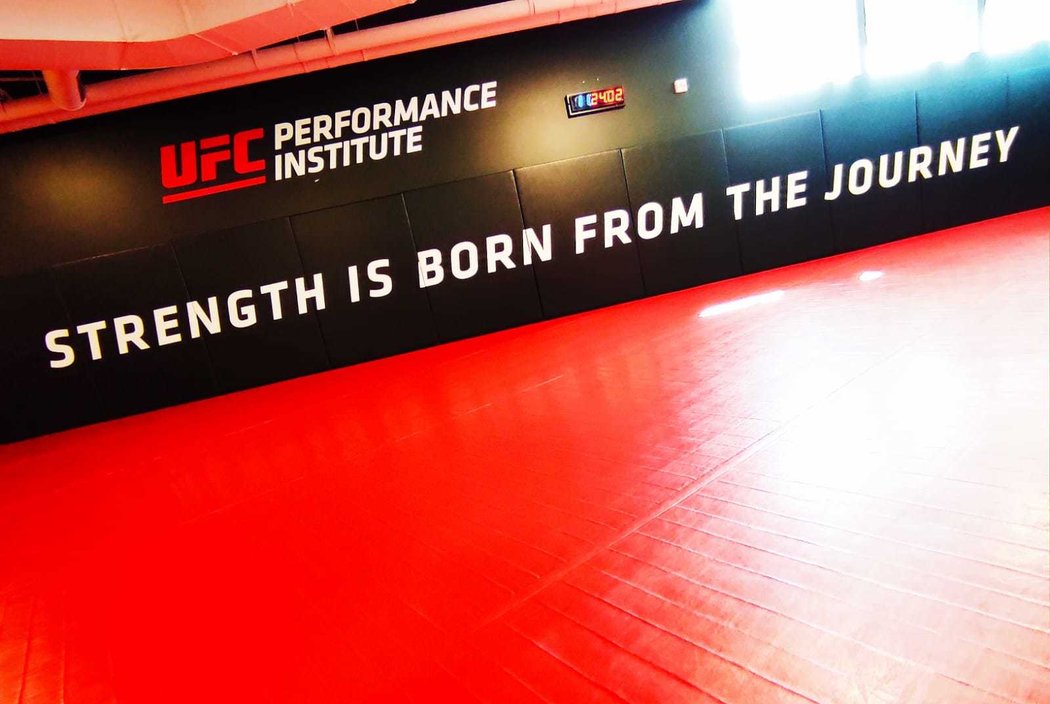 Prostory UFC Performance Institute, který slouží výhradně zápasníkům slavné americké organizace