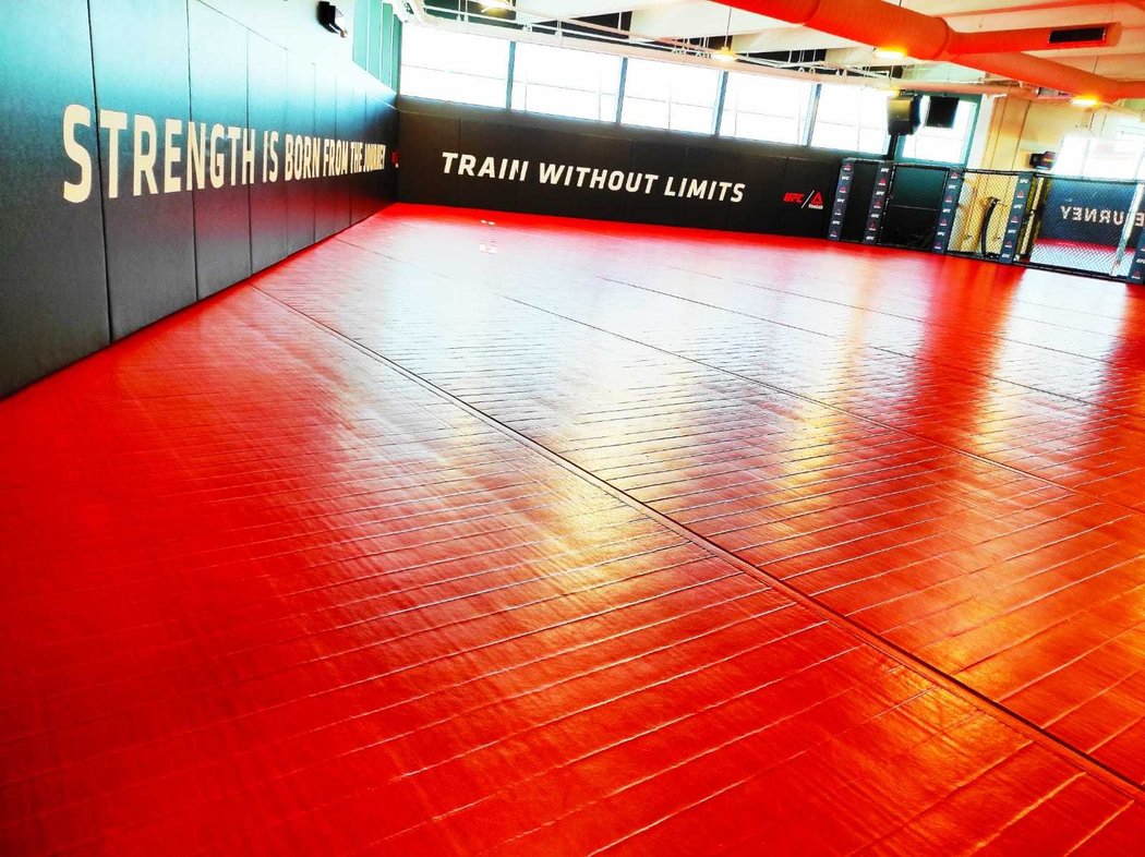 Prostory UFC Performance Institute, který slouží výhradně zápasníkům slavné americké organizace