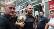 Velkolepé přivítání Jiřího Procházky v Brně po triumfu v UFC