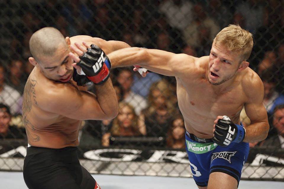 T. J. Dillashaw (vpravo)