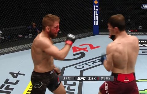 UFC 257, zápas: Movsar Jevlojev (Rus.) vs. Nik Lentz (USA)