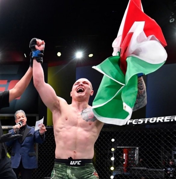 Marvin Vettori slaví a italské MMA s ním