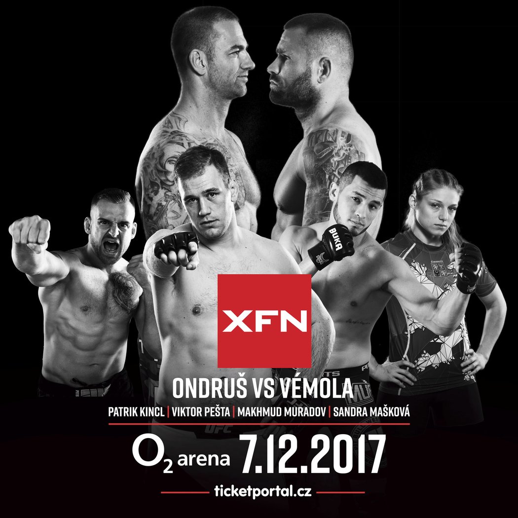 XFN největší událost v historii Českého MMA