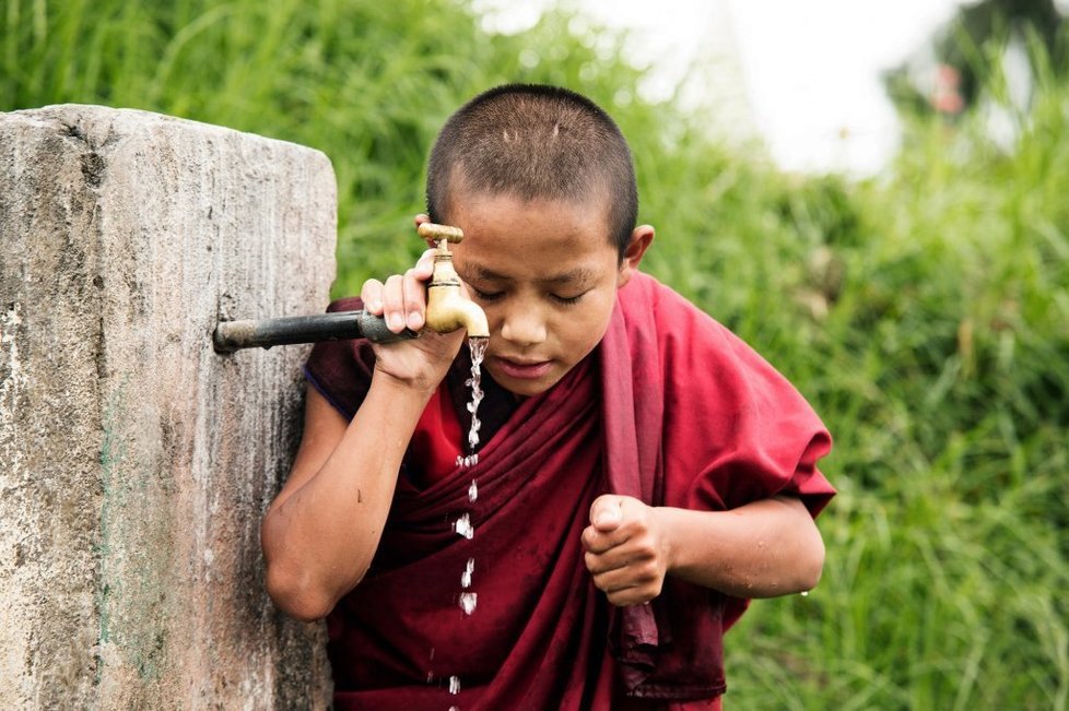 Pomoc UNICEF míří až do dalekého Bhútánu.