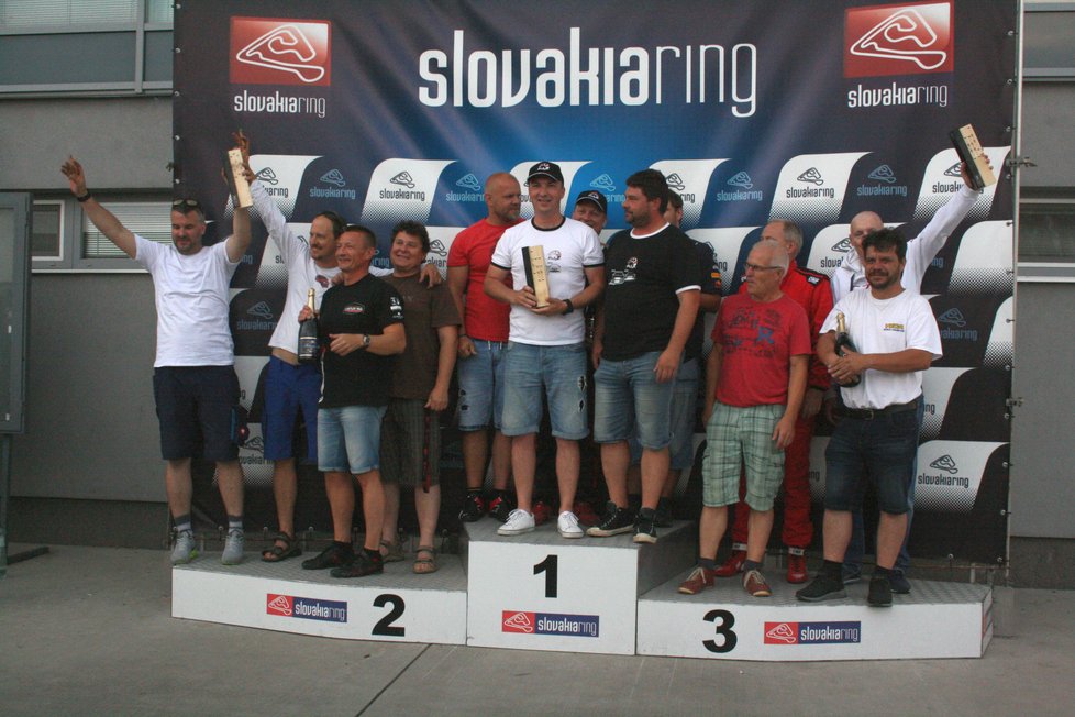 Nejlepší na stupních vítězů. Mnohočetný myelom získal ve své divizi na Slovakiaringu bronz.