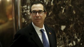 Bankéř Mnuchin míří do ministerstva financí.